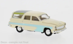 Brekina 27124 - H0 - Wartburg Camping - beige/hellblau